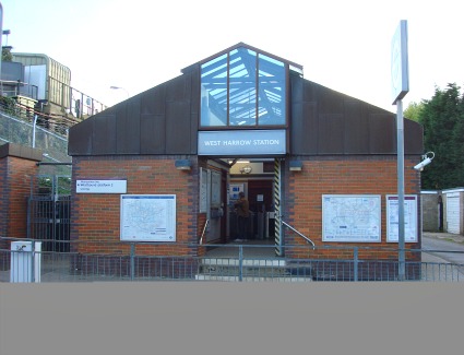 West Harrow Tube Station, London
